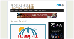 Desktop Screenshot of federalhillprov.com